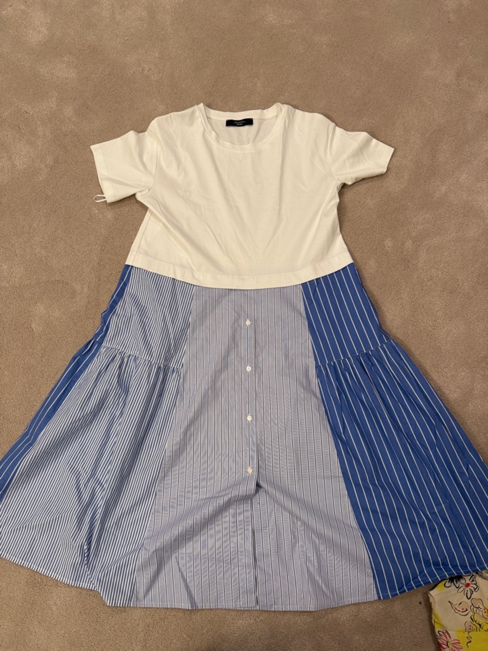 MaxMara Weekend Cream Crewneck Tee